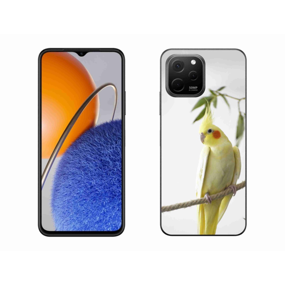 Gelový kryt mmCase na Huawei Nova Y61 - papoušek korela chocholatá