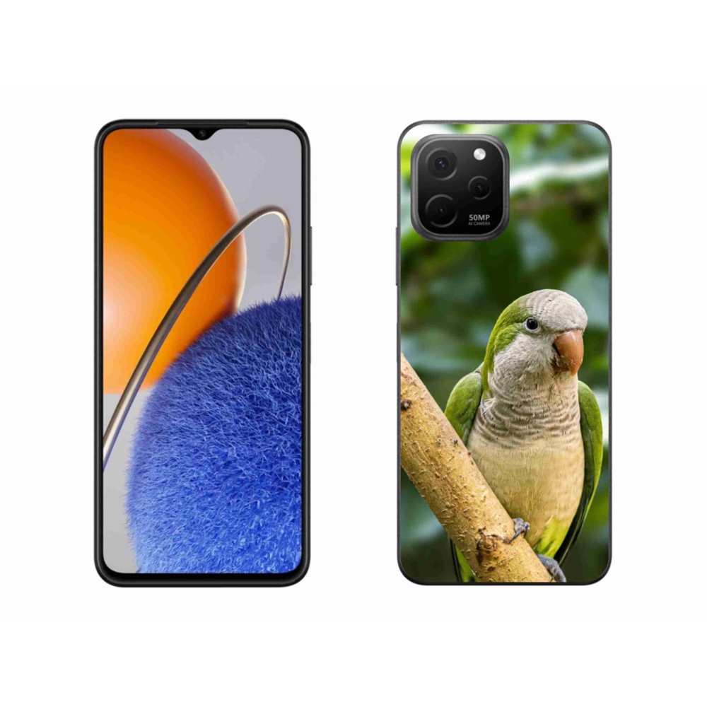 Gelový kryt mmCase na Huawei Nova Y61 - papoušek mníšek