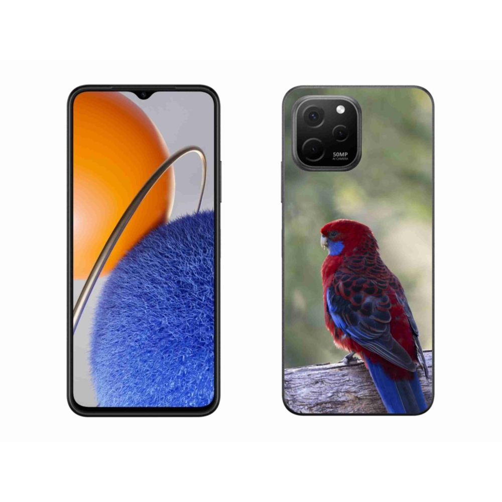 Gelový kryt mmCase na Huawei Nova Y61 - papoušek rosela