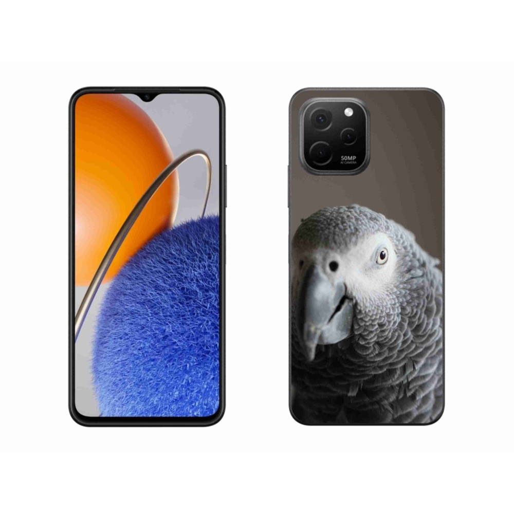 Gelový kryt mmCase na Huawei Nova Y61 - papoušek žako 2