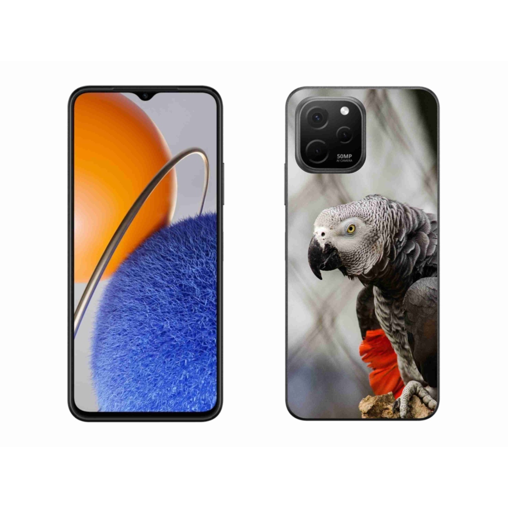 Gelový kryt mmCase na Huawei Nova Y61 - papoušek žako 3