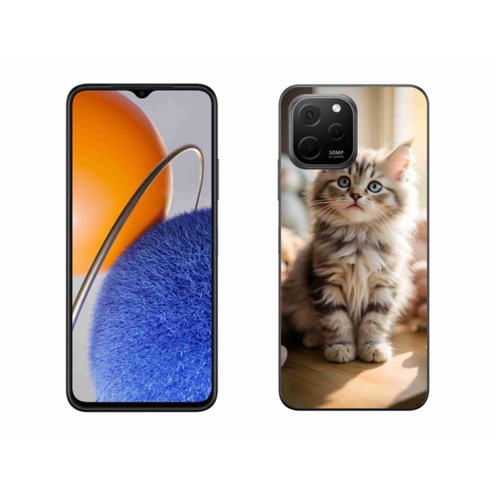 Gelový kryt mmCase na Huawei Nova Y61 - roztomilé kotě 10