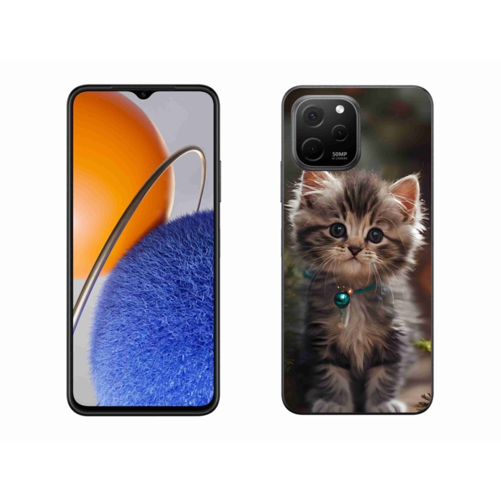 Gelový kryt mmCase na Huawei Nova Y61 - roztomilé kotě 11