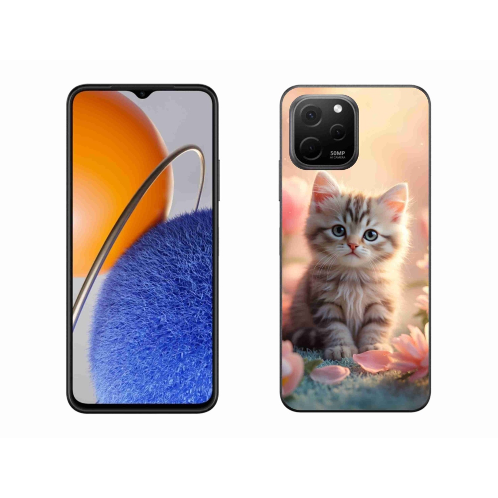 Gelový kryt mmCase na Huawei Nova Y61 - roztomilé kotě 8