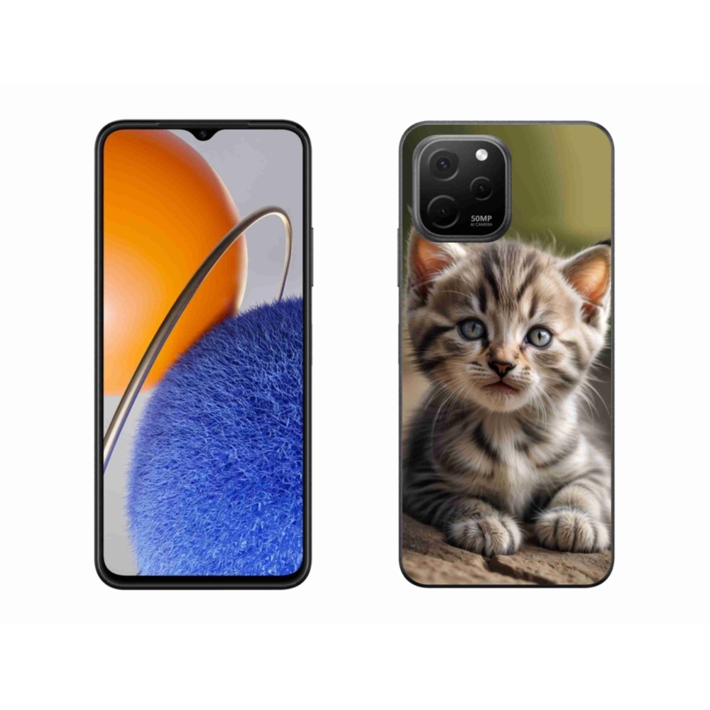 Gelový kryt mmCase na Huawei Nova Y61 - roztomilé kotě 9
