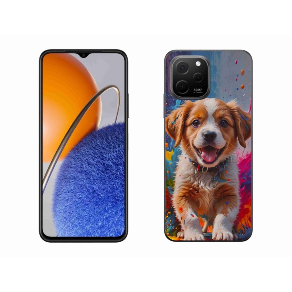 Gelový kryt mmCase na Huawei Nova Y61 - roztomilé štěně 3
