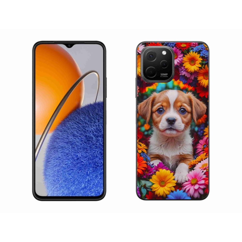 Gelový kryt mmCase na Huawei Nova Y61 - roztomilé štěně