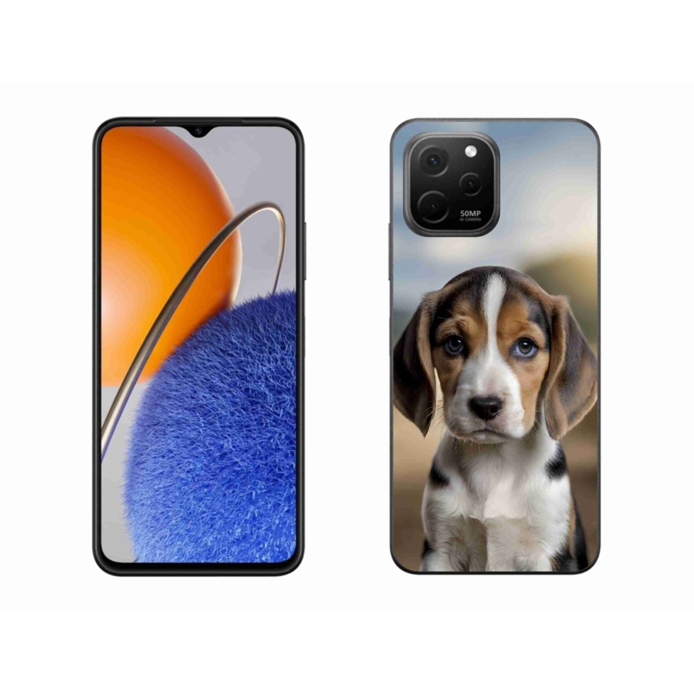 Gelový kryt mmCase na Huawei Nova Y61 - roztomilý bígl