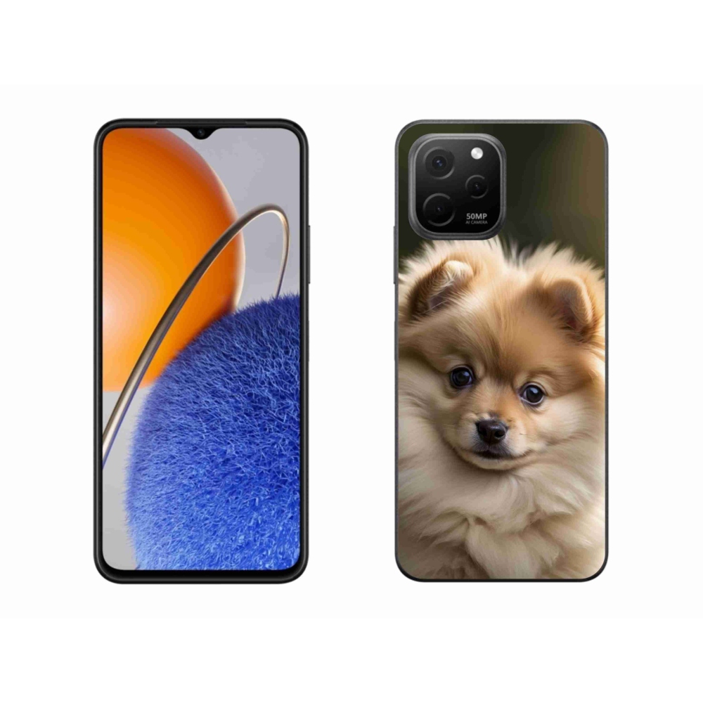 Gelový kryt mmCase na Huawei Nova Y61 - roztomilý pomeranian 2