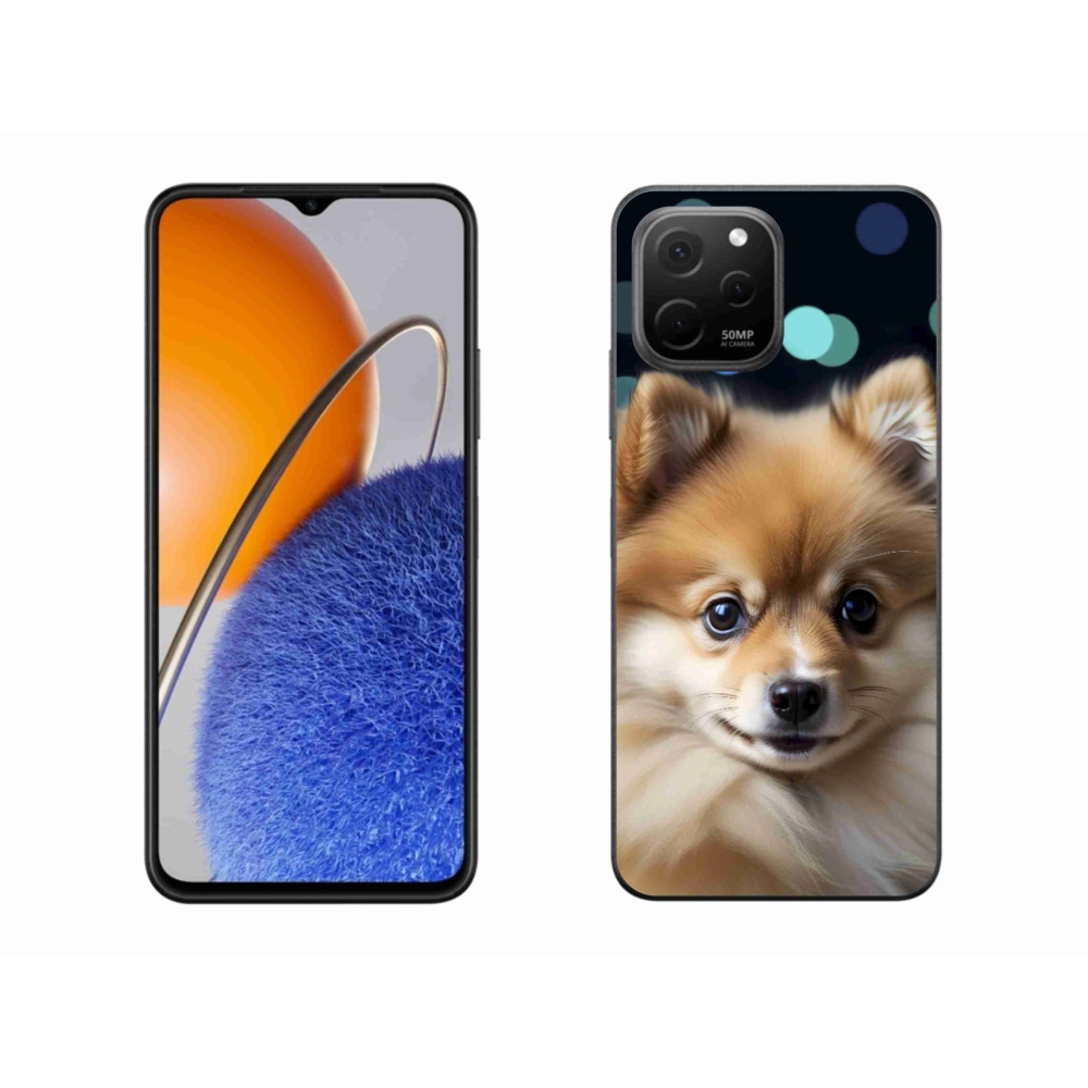 Gelový kryt mmCase na Huawei Nova Y61 - roztomilý pomeranian