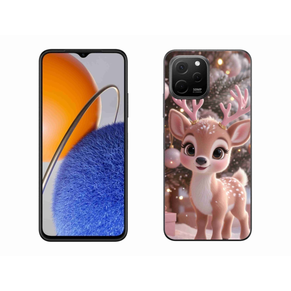 Gelový kryt mmCase na Huawei Nova Y61 - roztomilý sob
