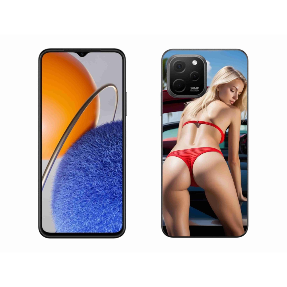 Gelový kryt mmCase na Huawei Nova Y61 - sexy žena 2
