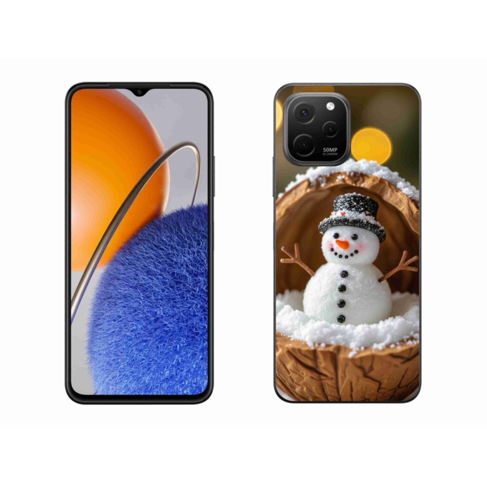 Gelový kryt mmCase na Huawei Nova Y61 - sněhulák 4