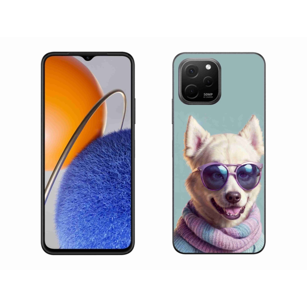 Gelový kryt mmCase na Huawei Nova Y61 - stylový německý špic