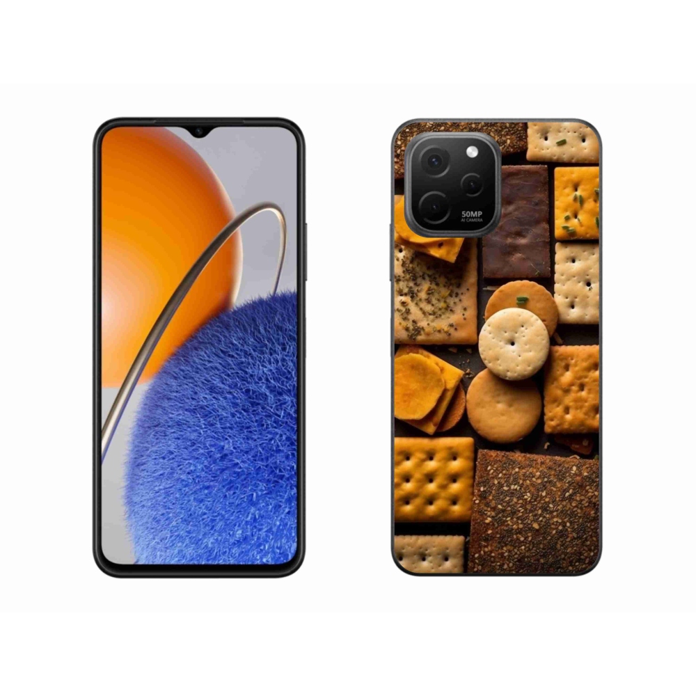 Gelový kryt mmCase na Huawei Nova Y61 - sušenky