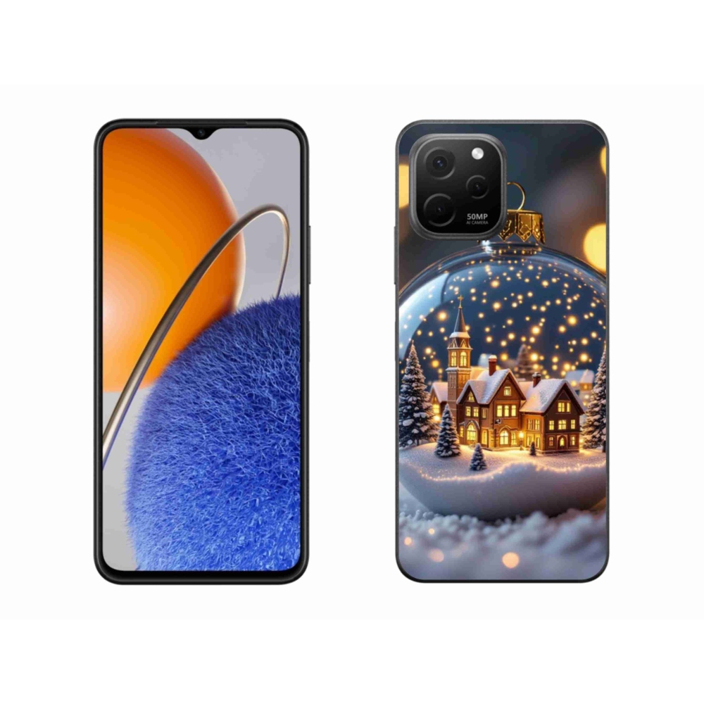 Gelový kryt mmCase na Huawei Nova Y61 - vánoční koule 4
