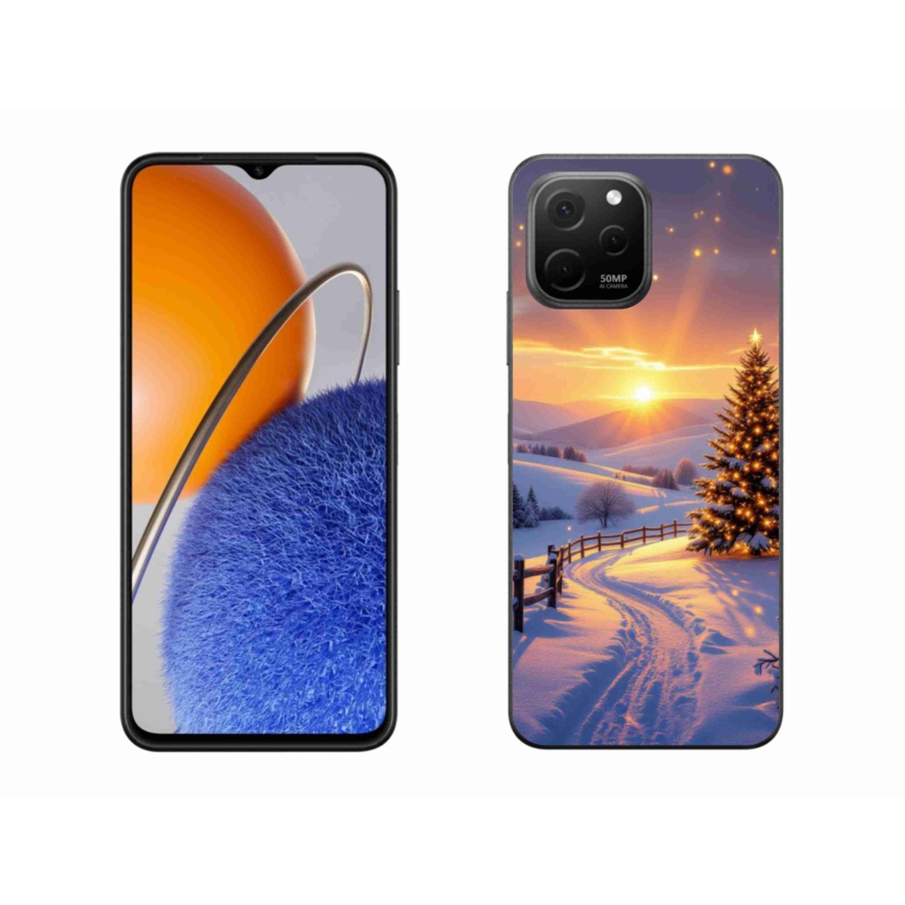 Gelový kryt mmCase na Huawei Nova Y61 - zimní krajina