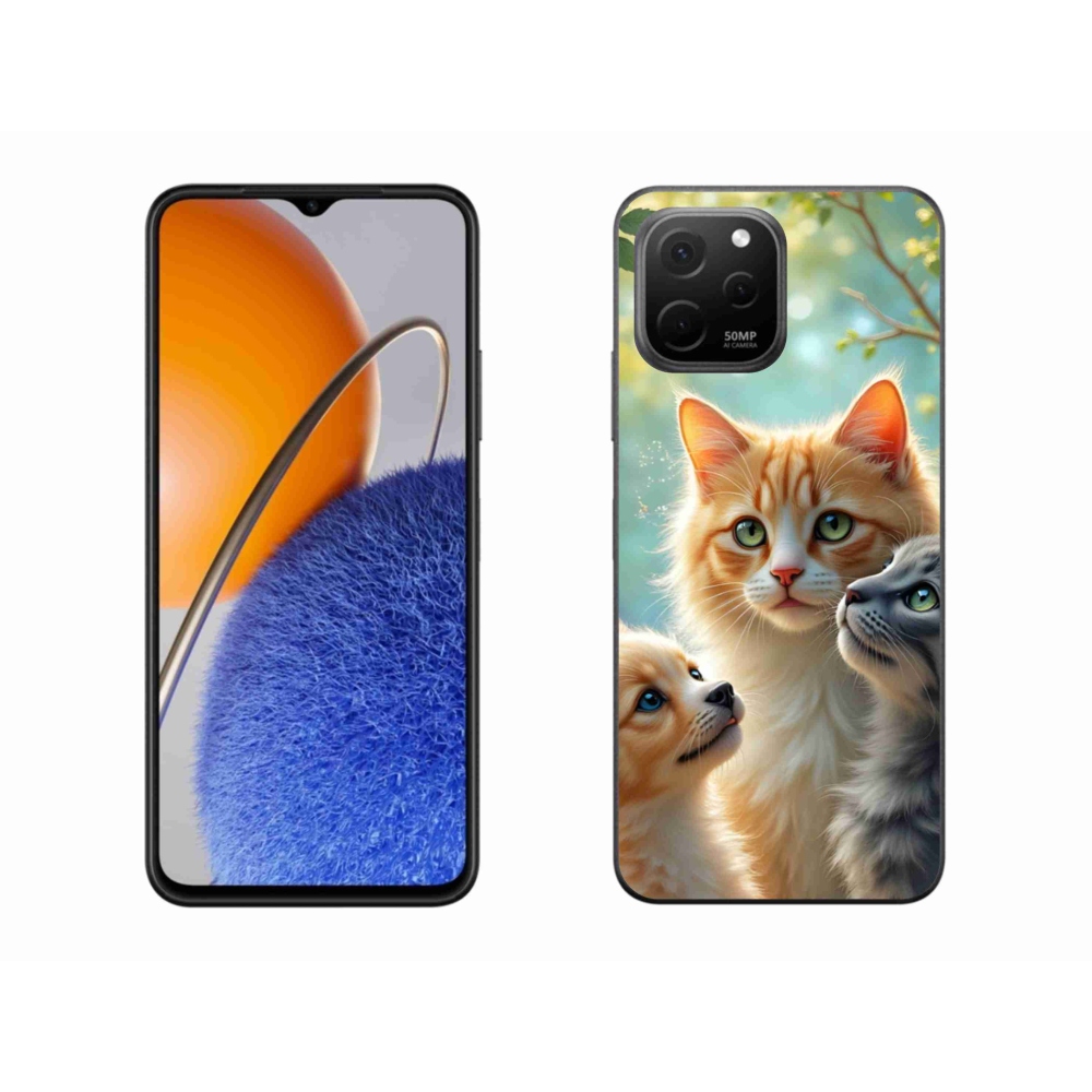 Gelový kryt mmCase na Huawei Nova Y61 - zvířecí přátelství 2