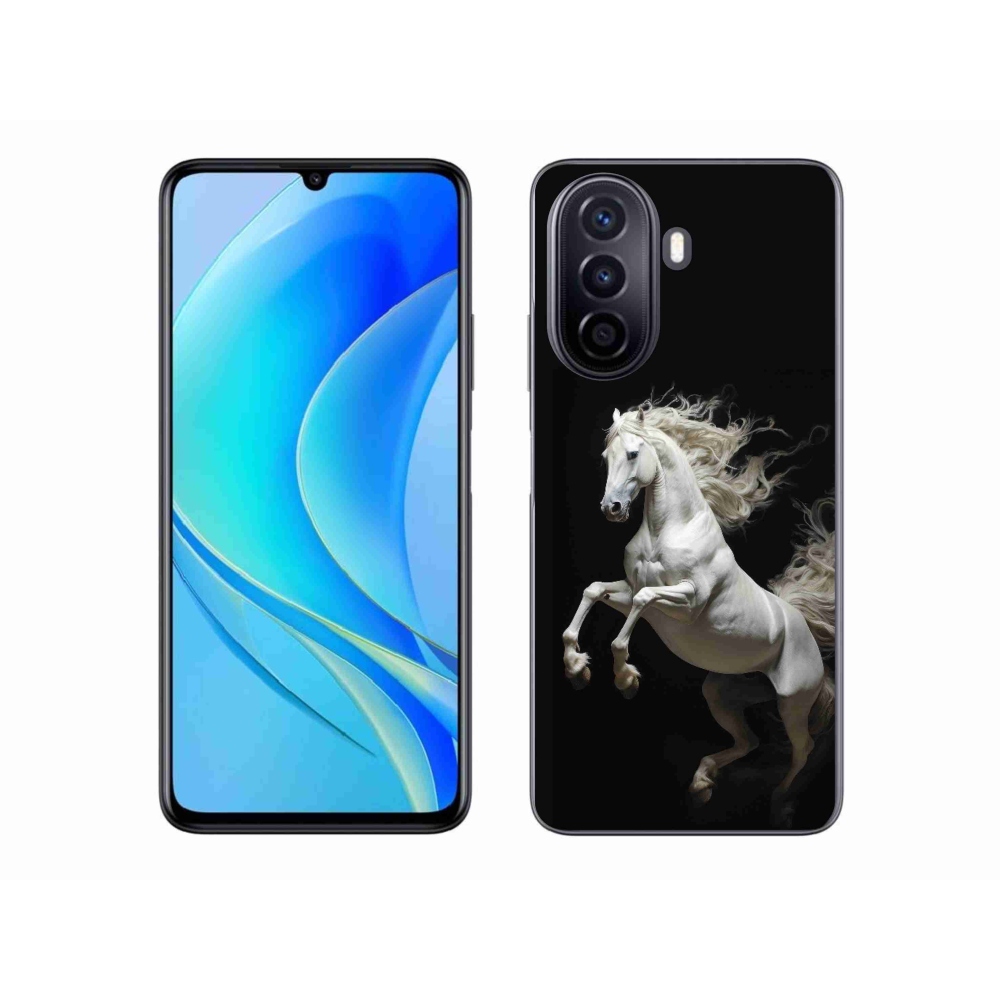 Gelový kryt mmCase na Huawei Nova Y70 - bílý kůň 4