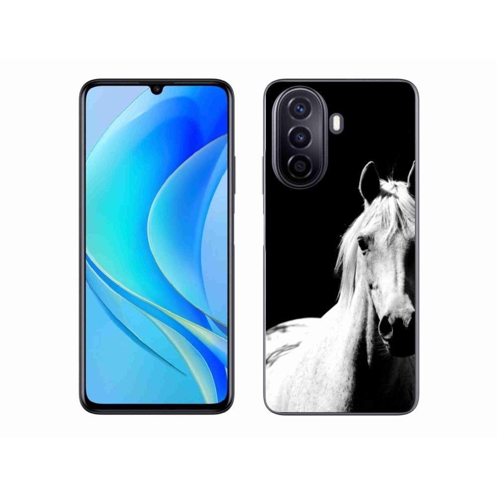Gelový kryt mmCase na Huawei Nova Y70 - bílý kůň 5