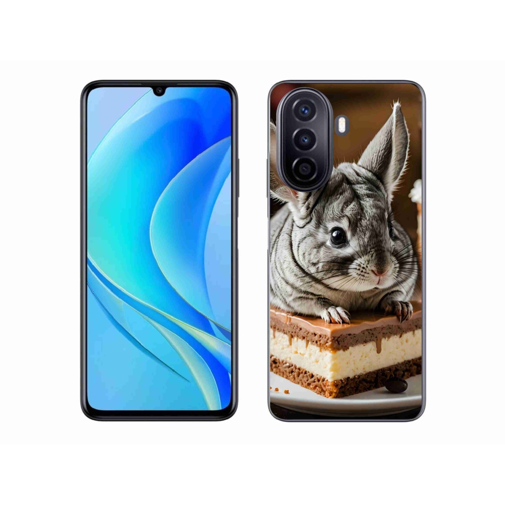 Gelový kryt mmCase na Huawei Nova Y70 - činčila