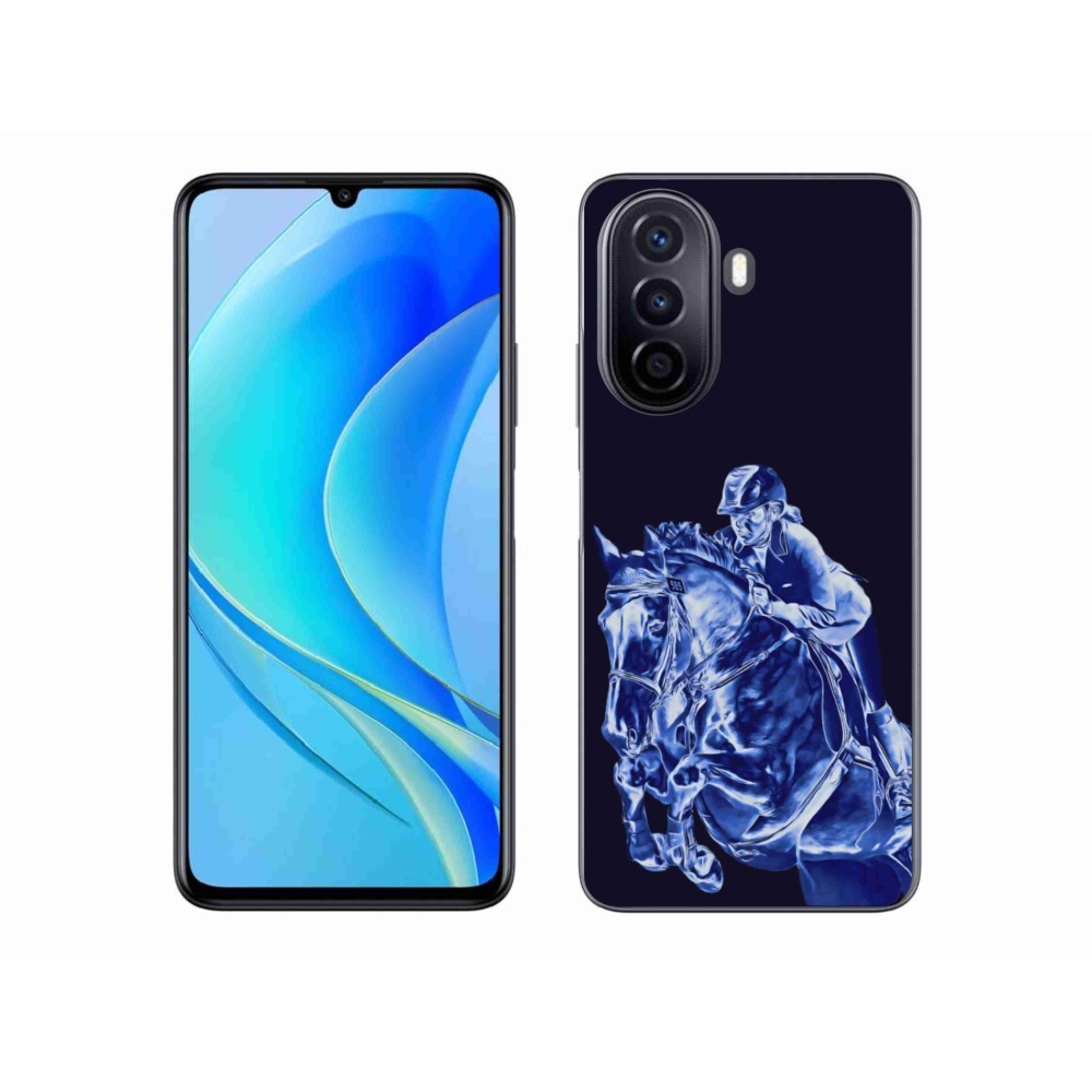 Gelový kryt mmCase na Huawei Nova Y70 - dostihový kůň