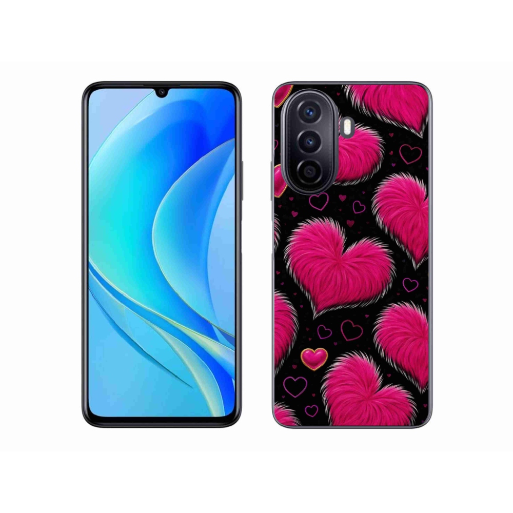 Gelový kryt mmCase na Huawei Nova Y70 - hebká srdce