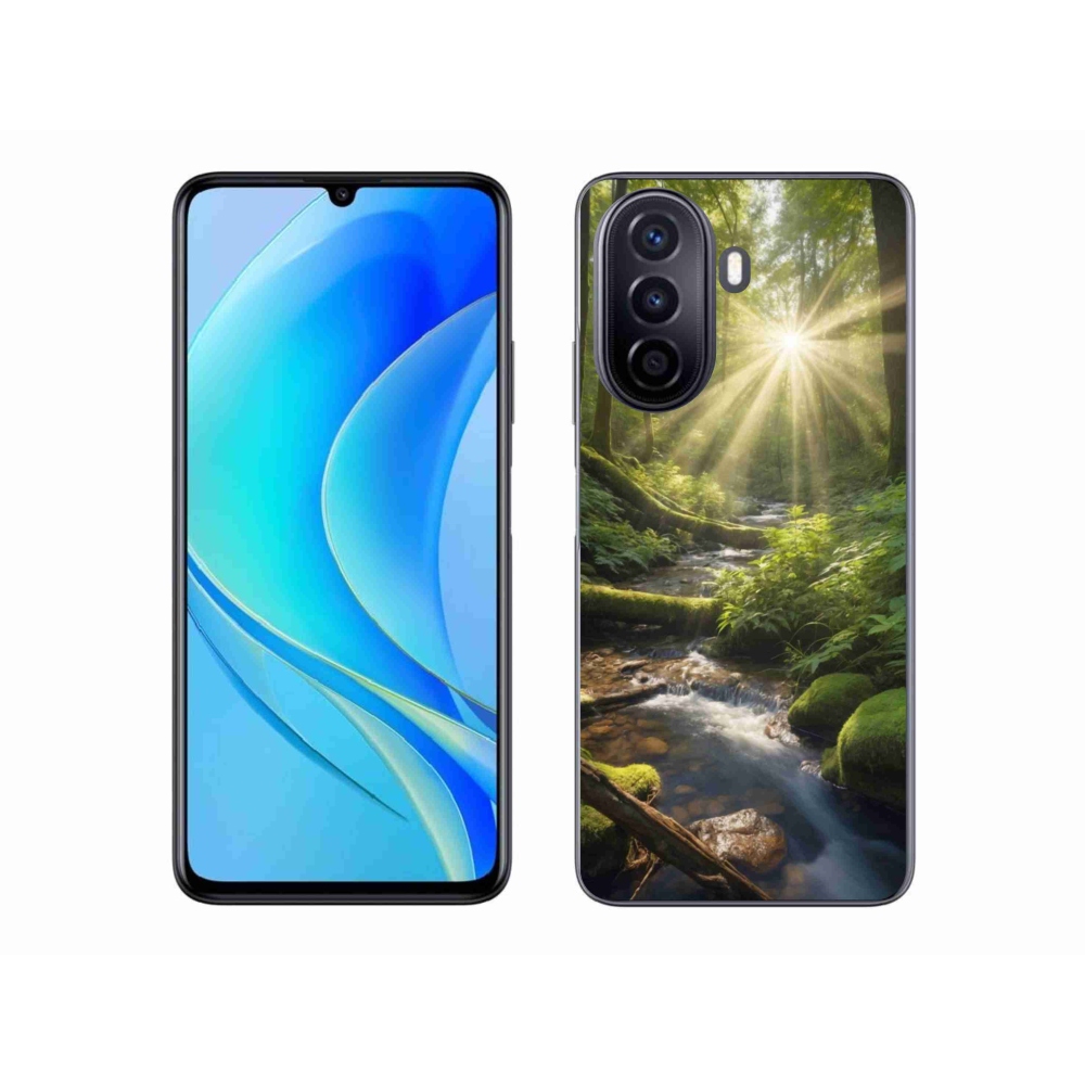 Gelový kryt mmCase na Huawei Nova Y70 - hlubina lesa
