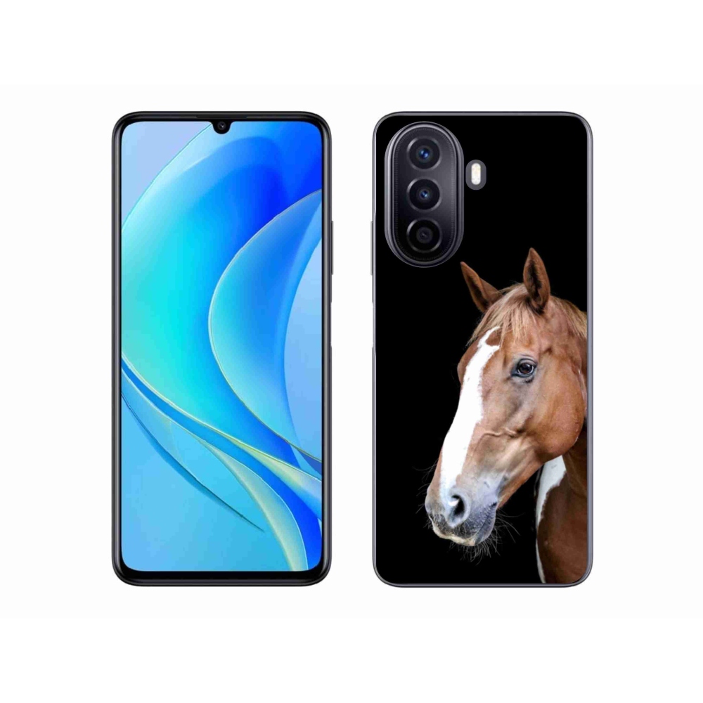 Gelový kryt mmCase na Huawei Nova Y70 - hnědý kůň 3