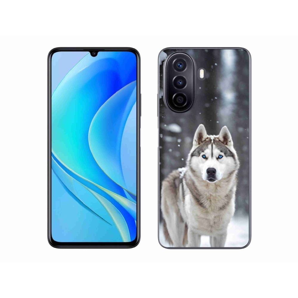 Gelový kryt mmCase na Huawei Nova Y70 - husky 2