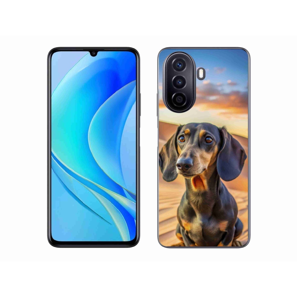 Gelový kryt mmCase na Huawei Nova Y70 - jezevčík 3 