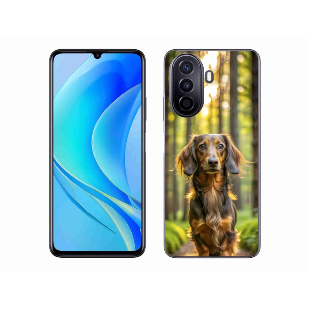 Gelový kryt mmCase na Huawei Nova Y70 - jezevčík 4