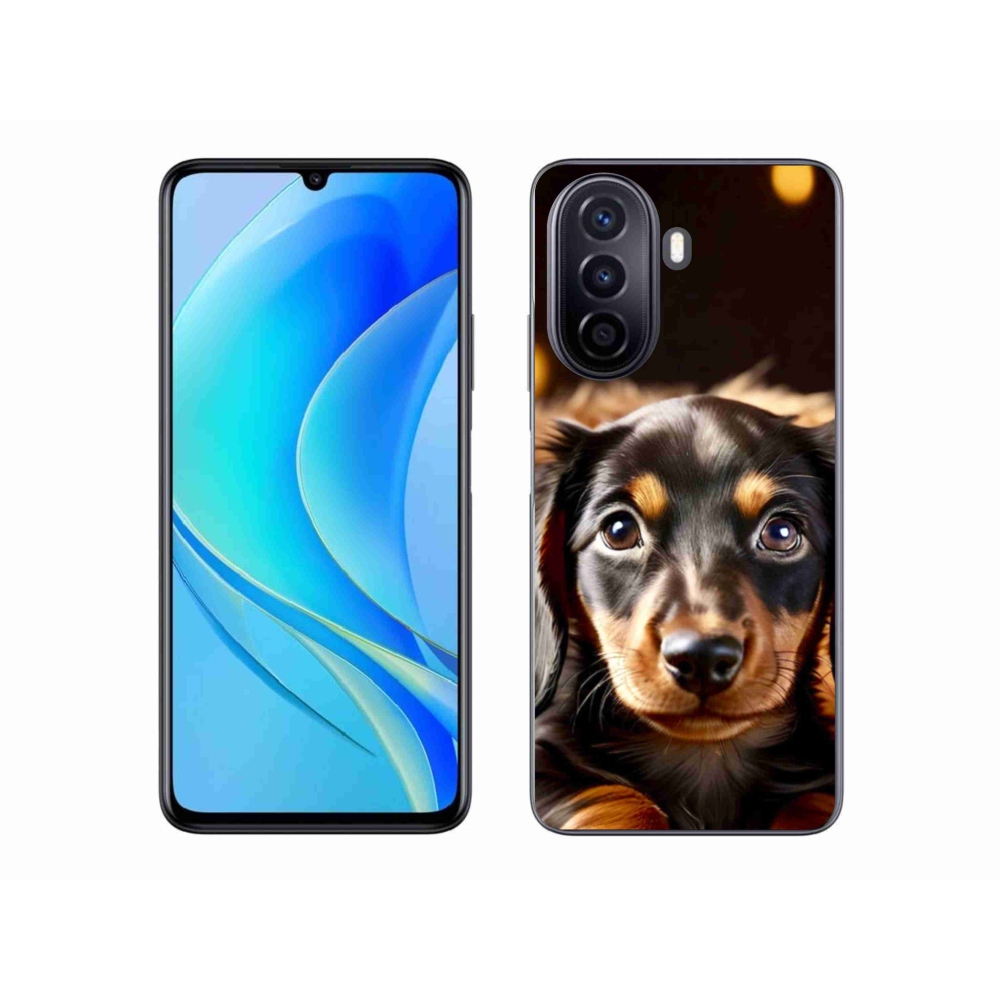 Gelový kryt mmCase na Huawei Nova Y70 - jezevčík
