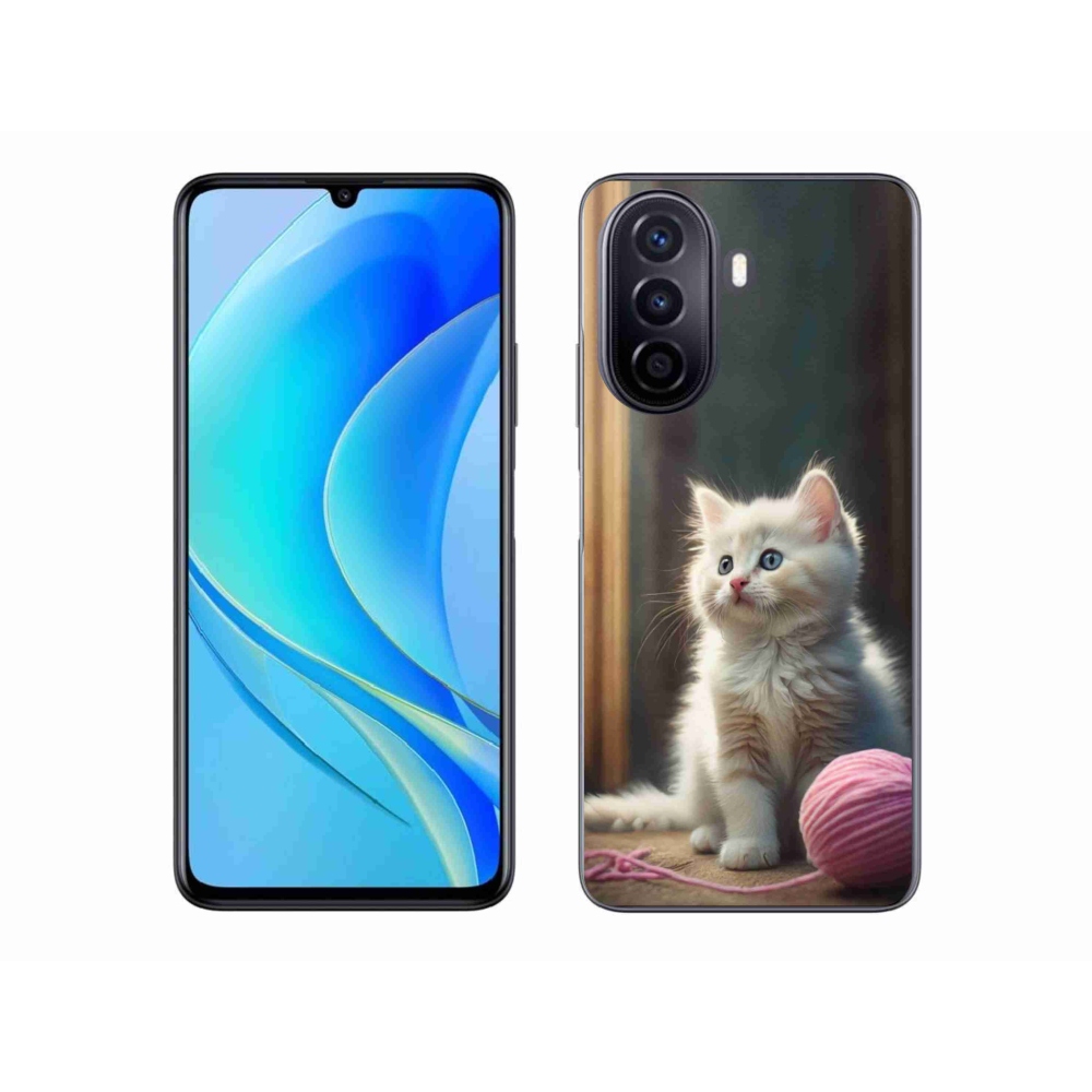 Gelový kryt mmCase na Huawei Nova Y70 - kočičí duo 2