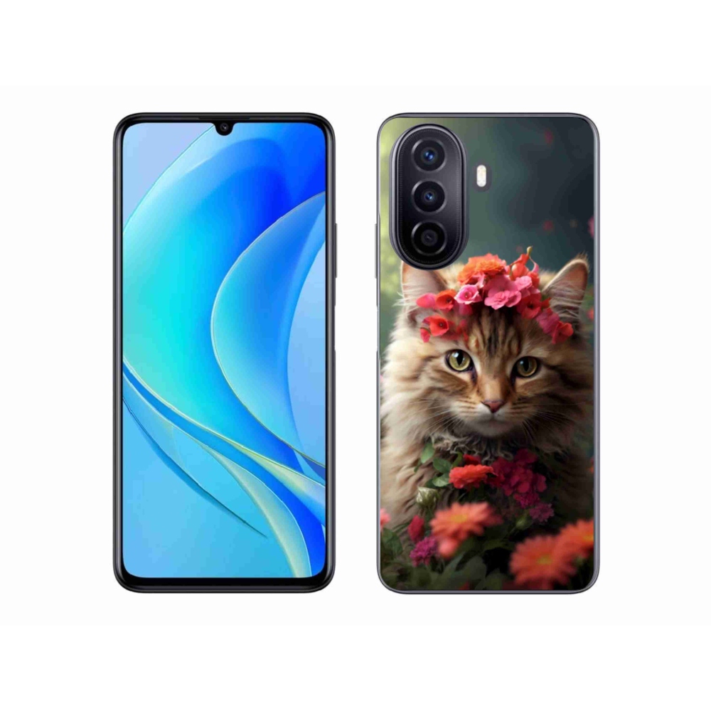 Gelový kryt mmCase na Huawei Nova Y70 - kočíčí princezna