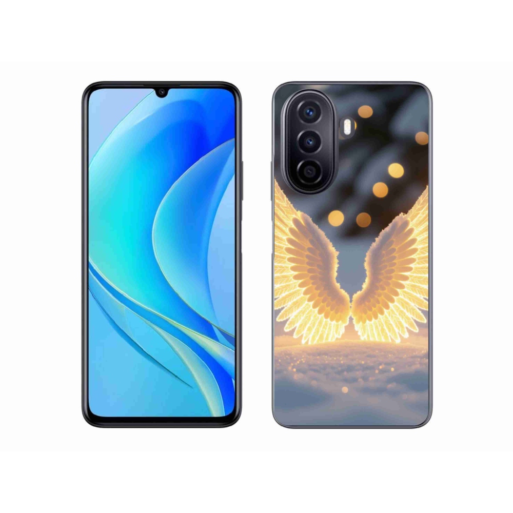 Gelový kryt mmCase na Huawei Nova Y70 - křídla