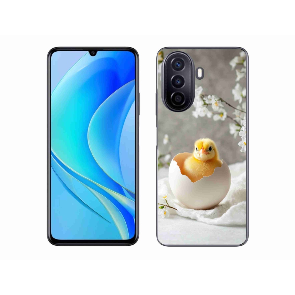 Gelový kryt mmCase na Huawei Nova Y70 - kuřátko