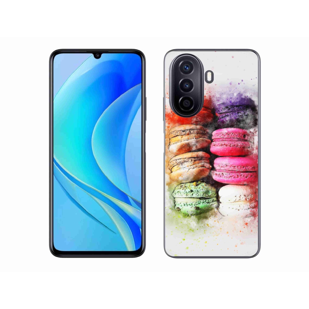 Gelový kryt mmCase na Huawei Nova Y70 - makrónky