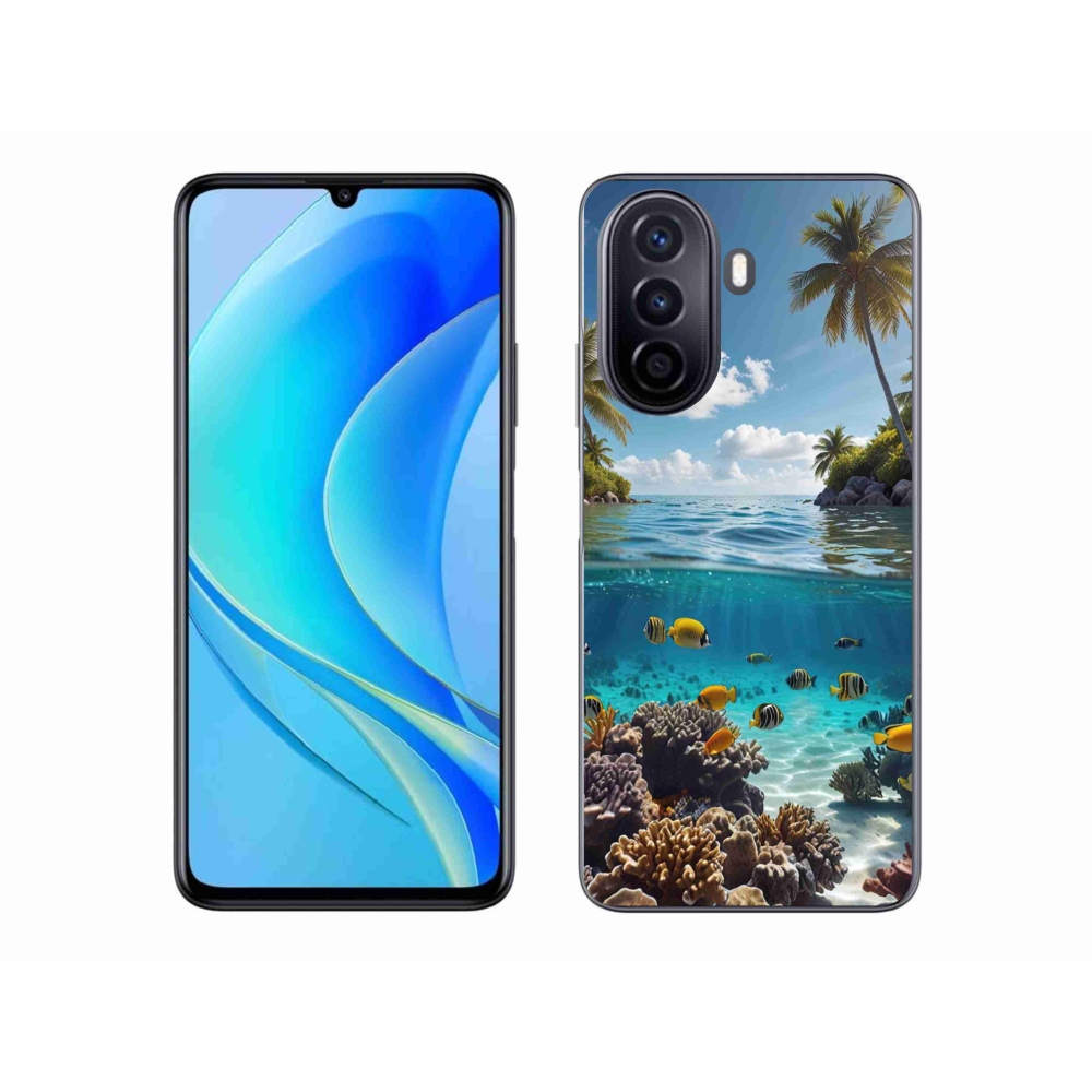 Gelový kryt mmCase na Huawei Nova Y70 - mořský svět 4