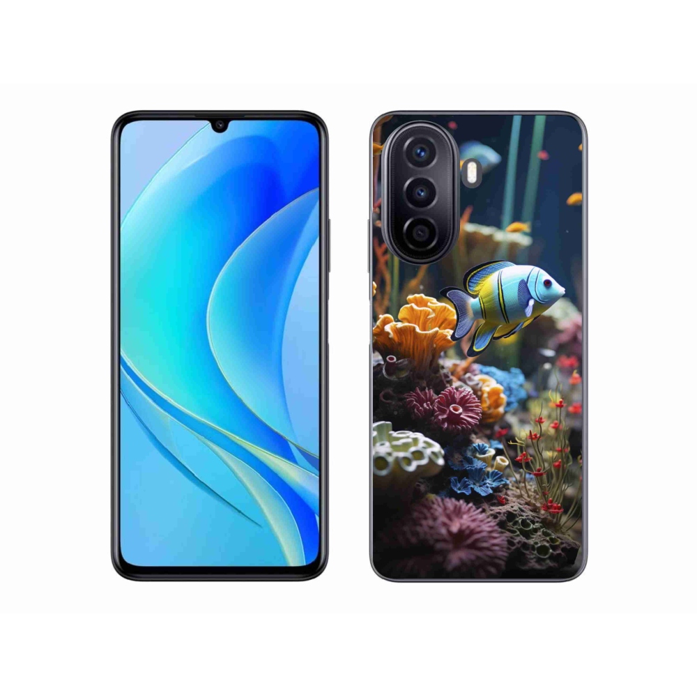 Gelový kryt mmCase na Huawei Nova Y70 - mořský svět 5