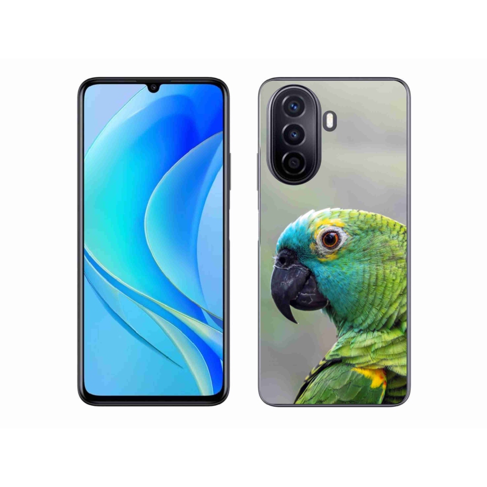 Gelový kryt mmCase na Huawei Nova Y70 - papoušek amazoňan