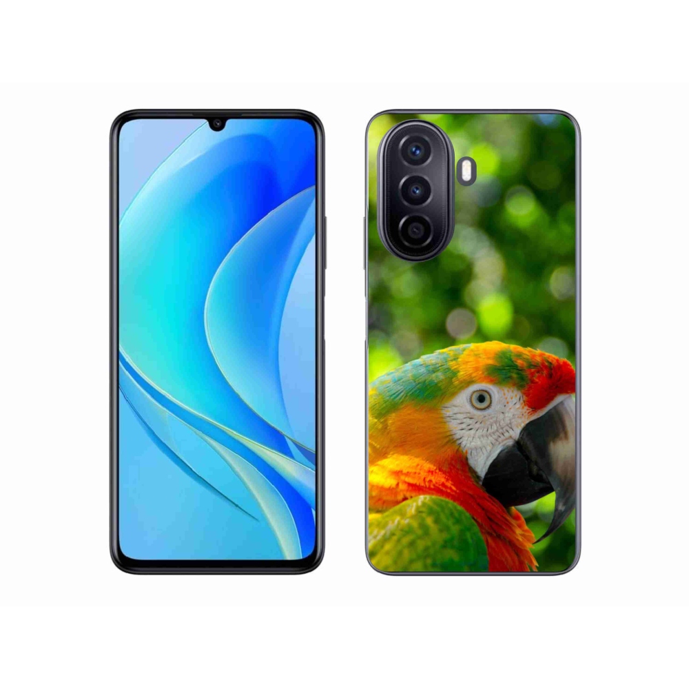 Gelový kryt mmCase na Huawei Nova Y70 - papoušek ara 3