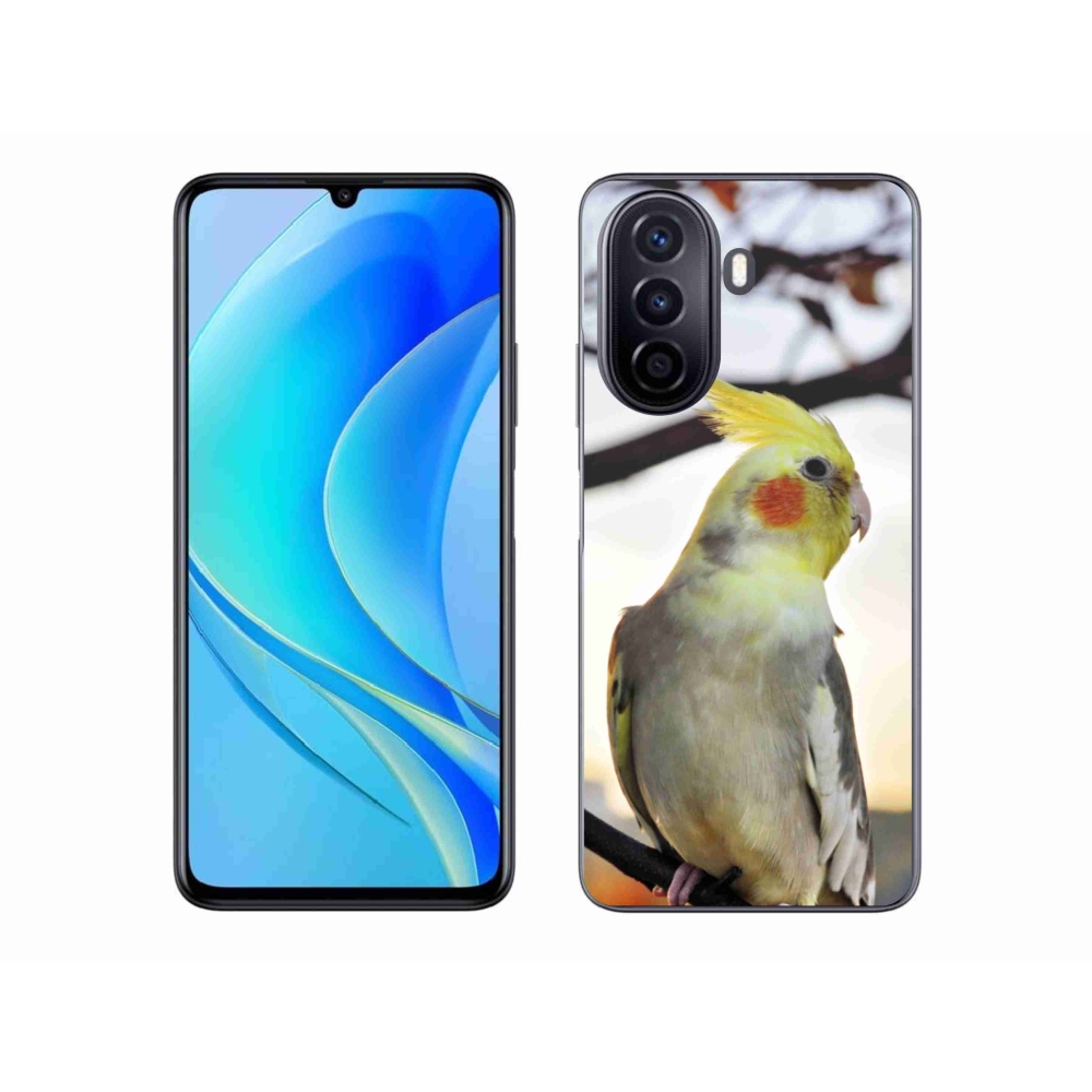 Gelový kryt mmCase na Huawei Nova Y70 - papoušek korela