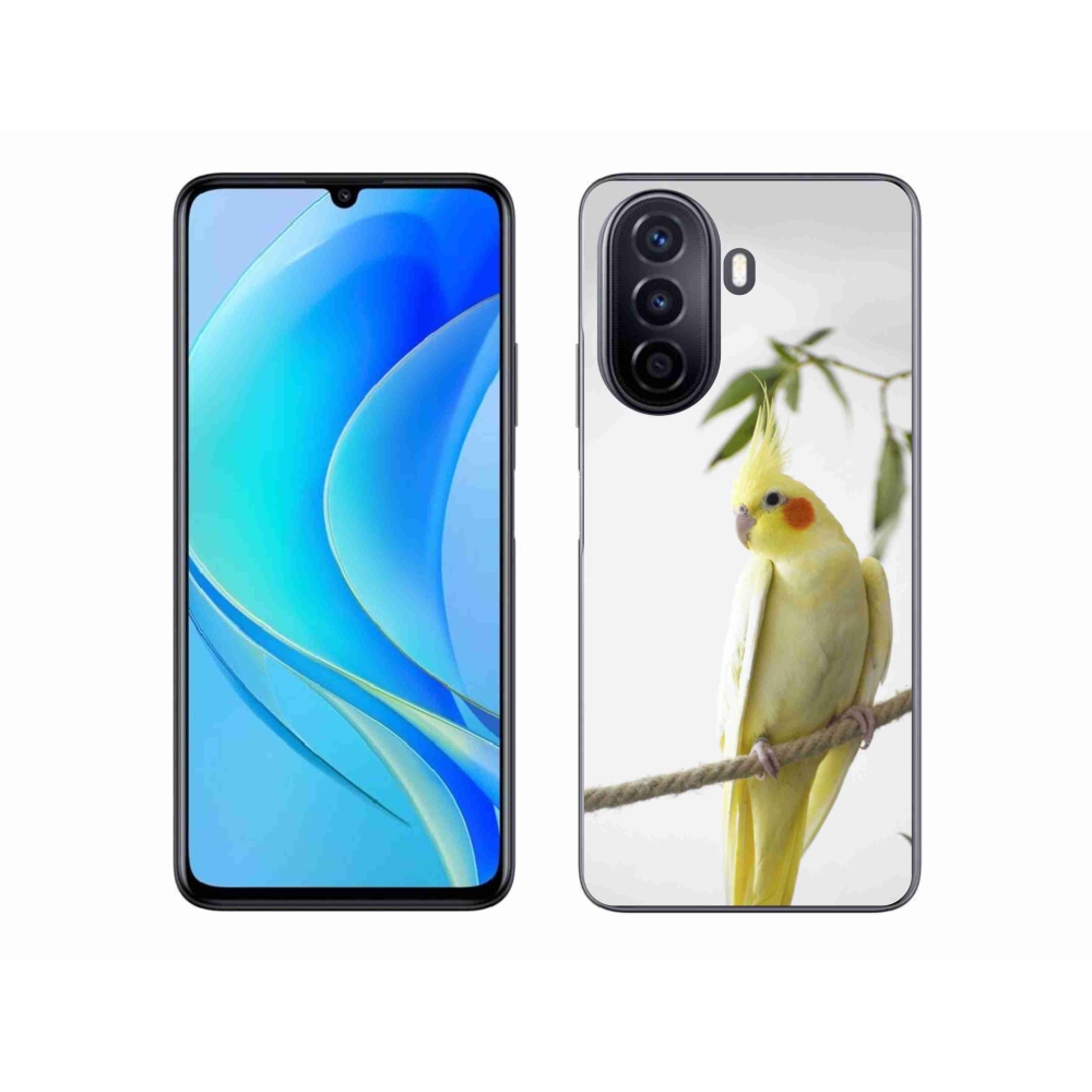 Gelový kryt mmCase na Huawei Nova Y70 - papoušek korela chocholatá
