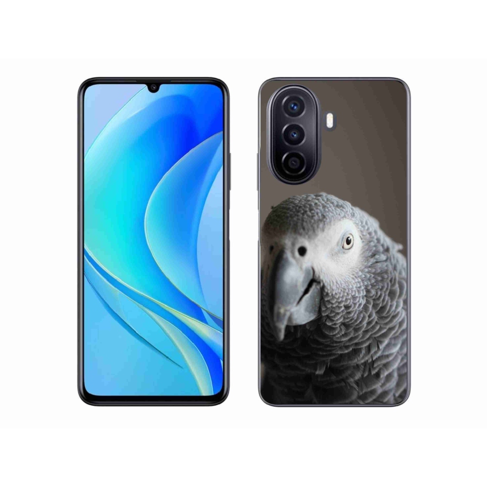 Gelový kryt mmCase na Huawei Nova Y70 - papoušek žako 2
