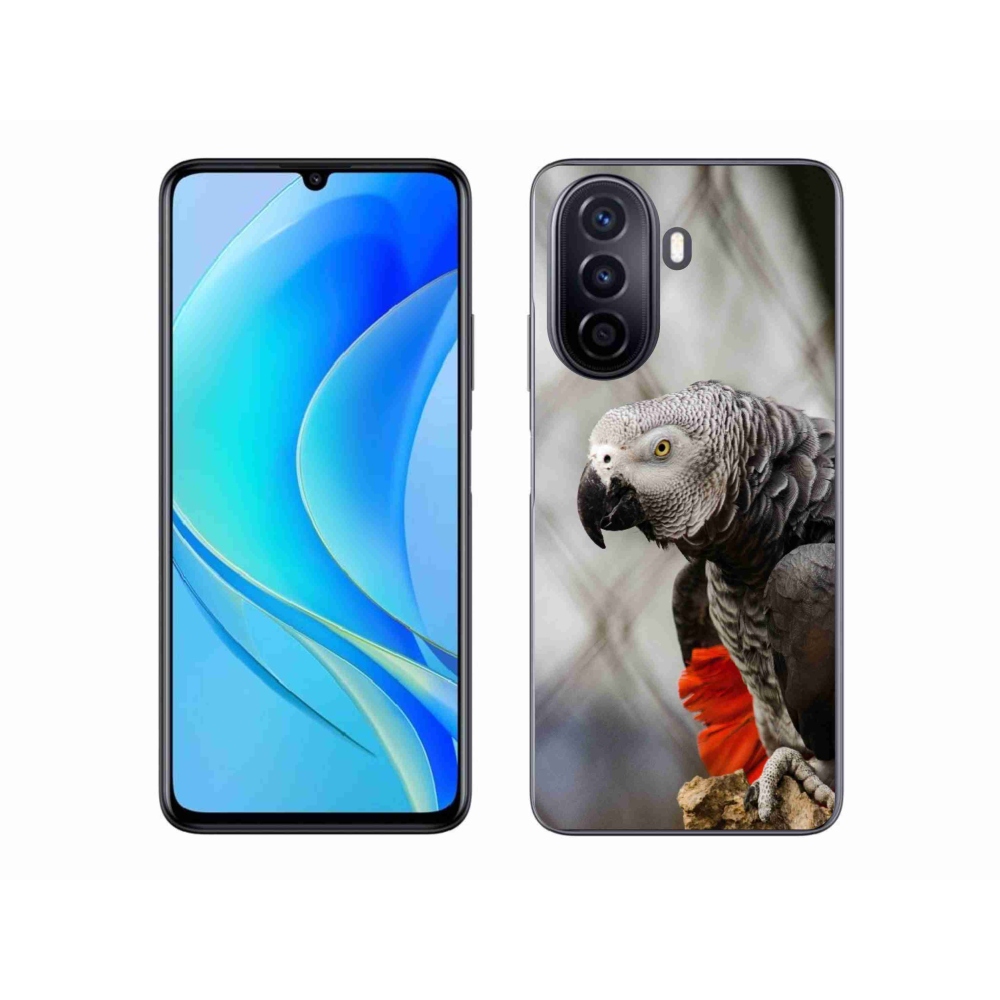 Gelový kryt mmCase na Huawei Nova Y70 - papoušek žako 3