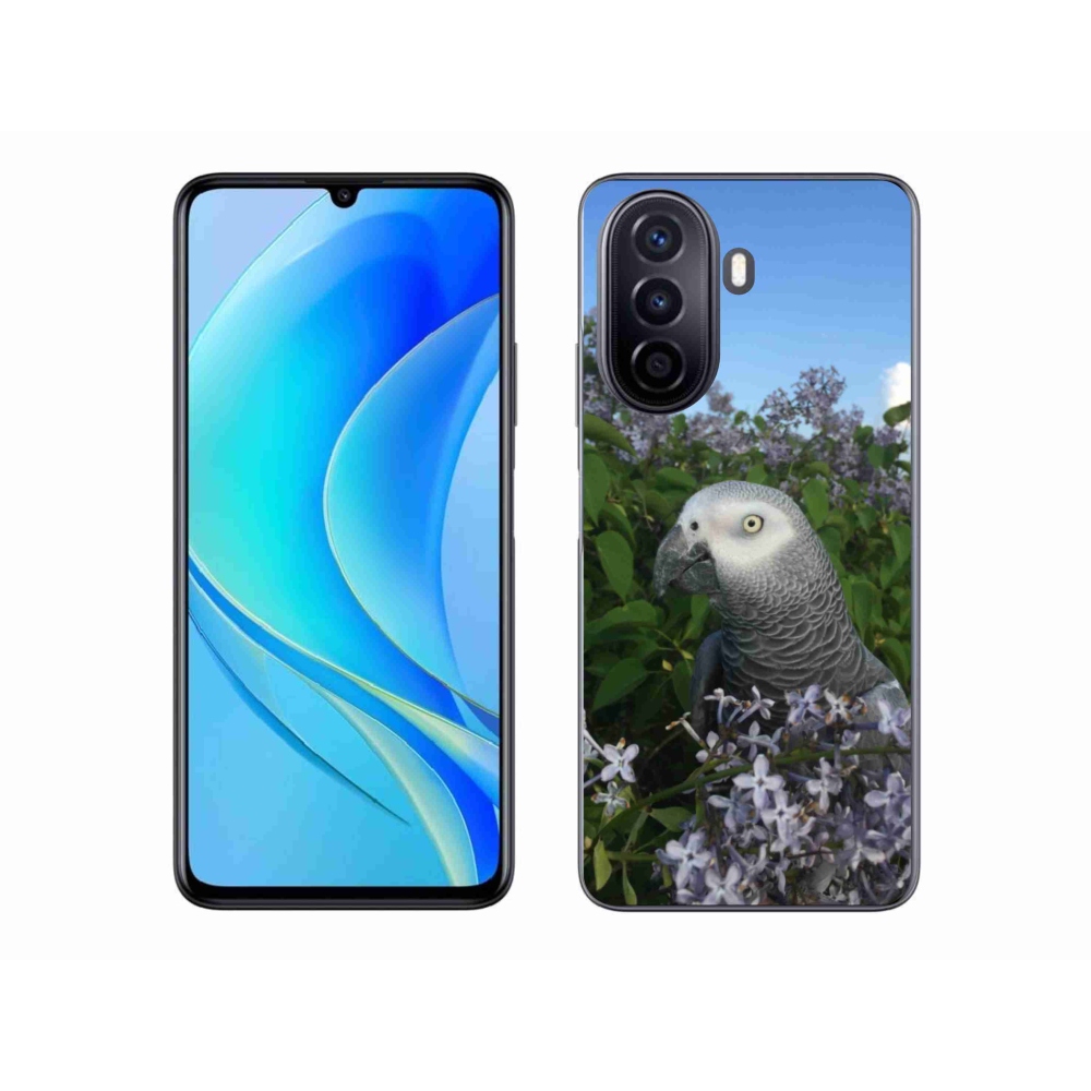 Gelový kryt mmCase na Huawei Nova Y70 - papoušek žako