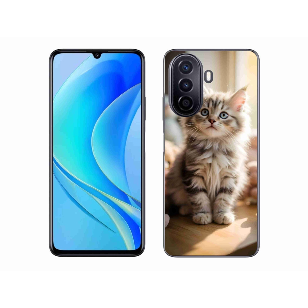 Gelový kryt mmCase na Huawei Nova Y70 - roztomilé kotě 10
