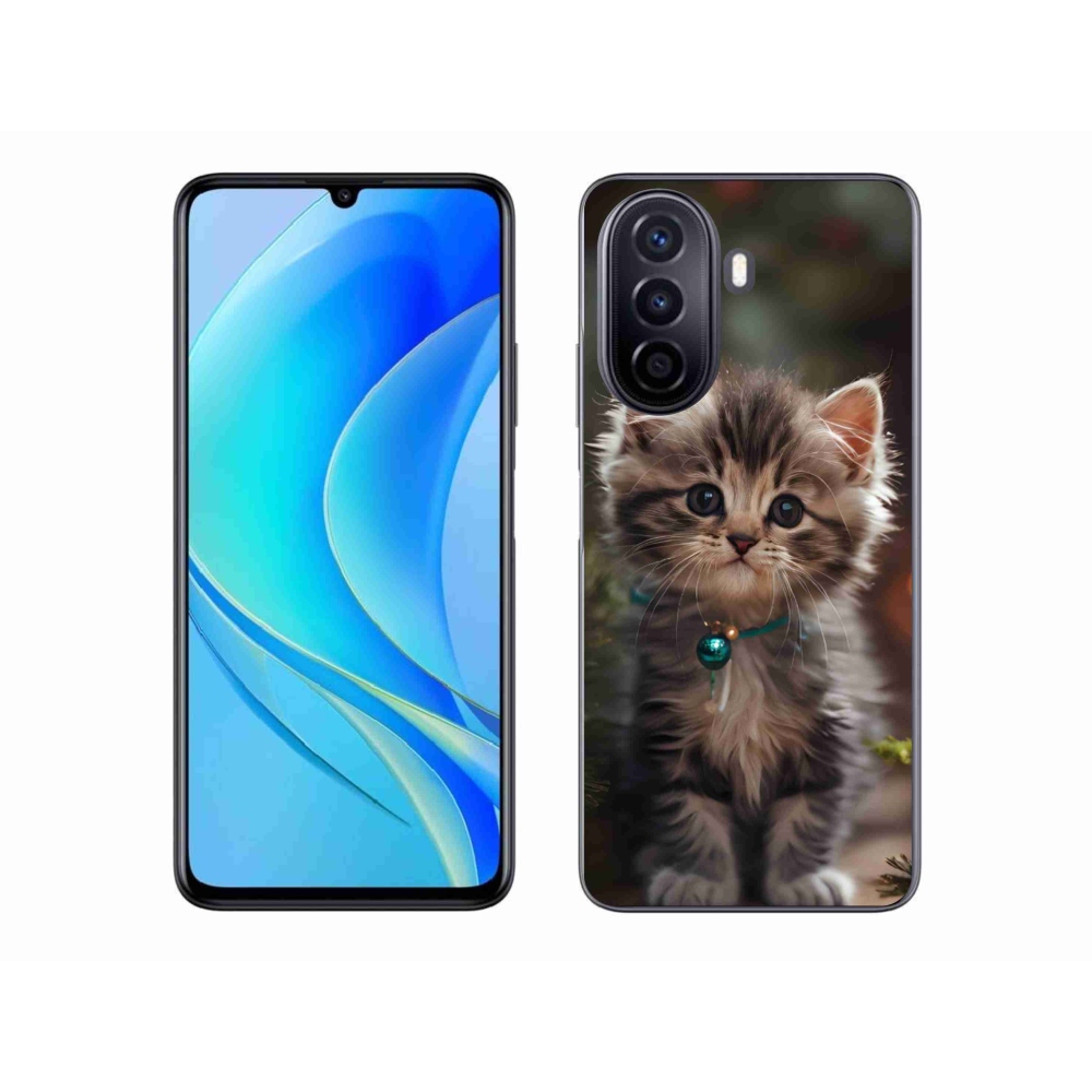 Gelový kryt mmCase na Huawei Nova Y70 - roztomilé kotě 11