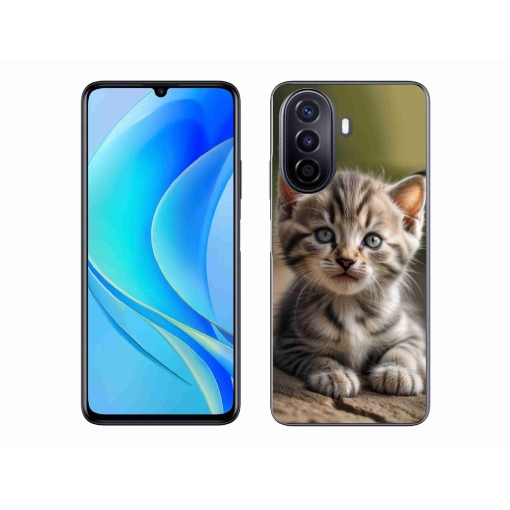 Gelový kryt mmCase na Huawei Nova Y70 - roztomilé kotě 9